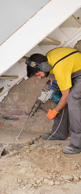 Structural repair work